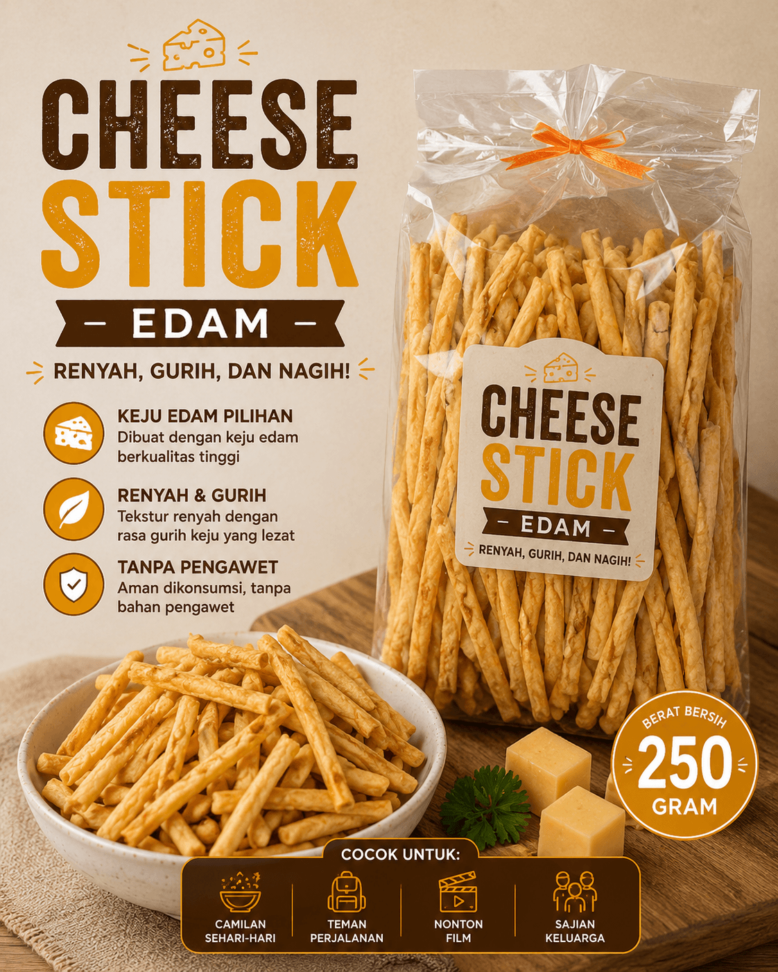 Cheese Stick Edam