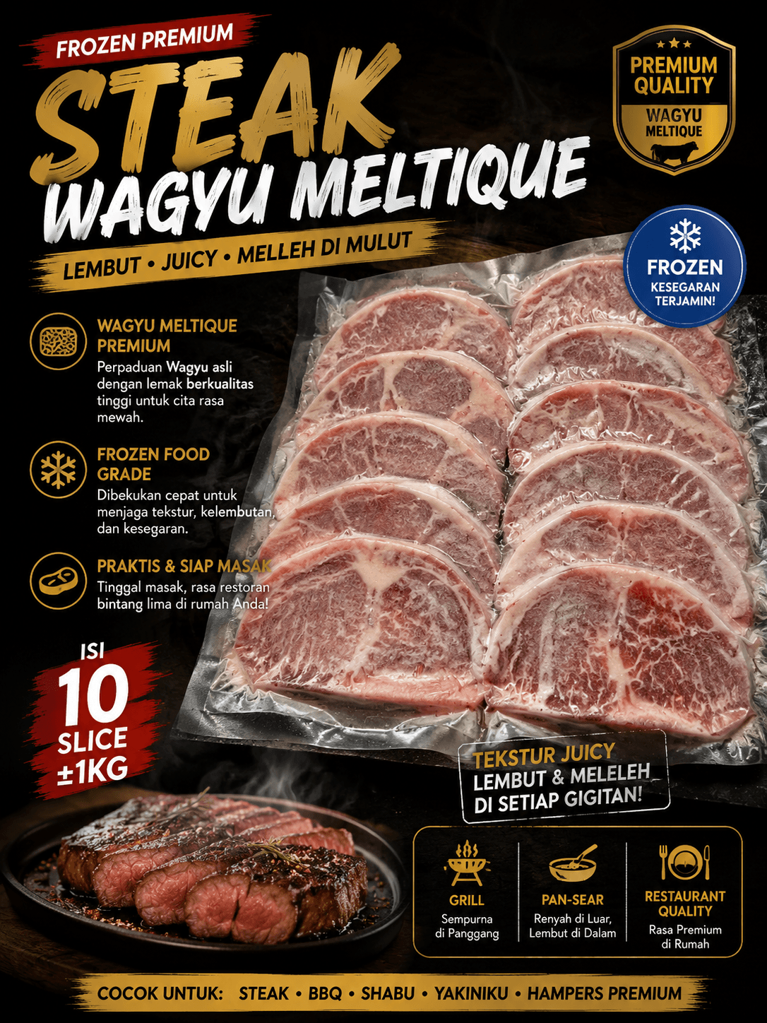 Steak Wagyu Meltique Premium