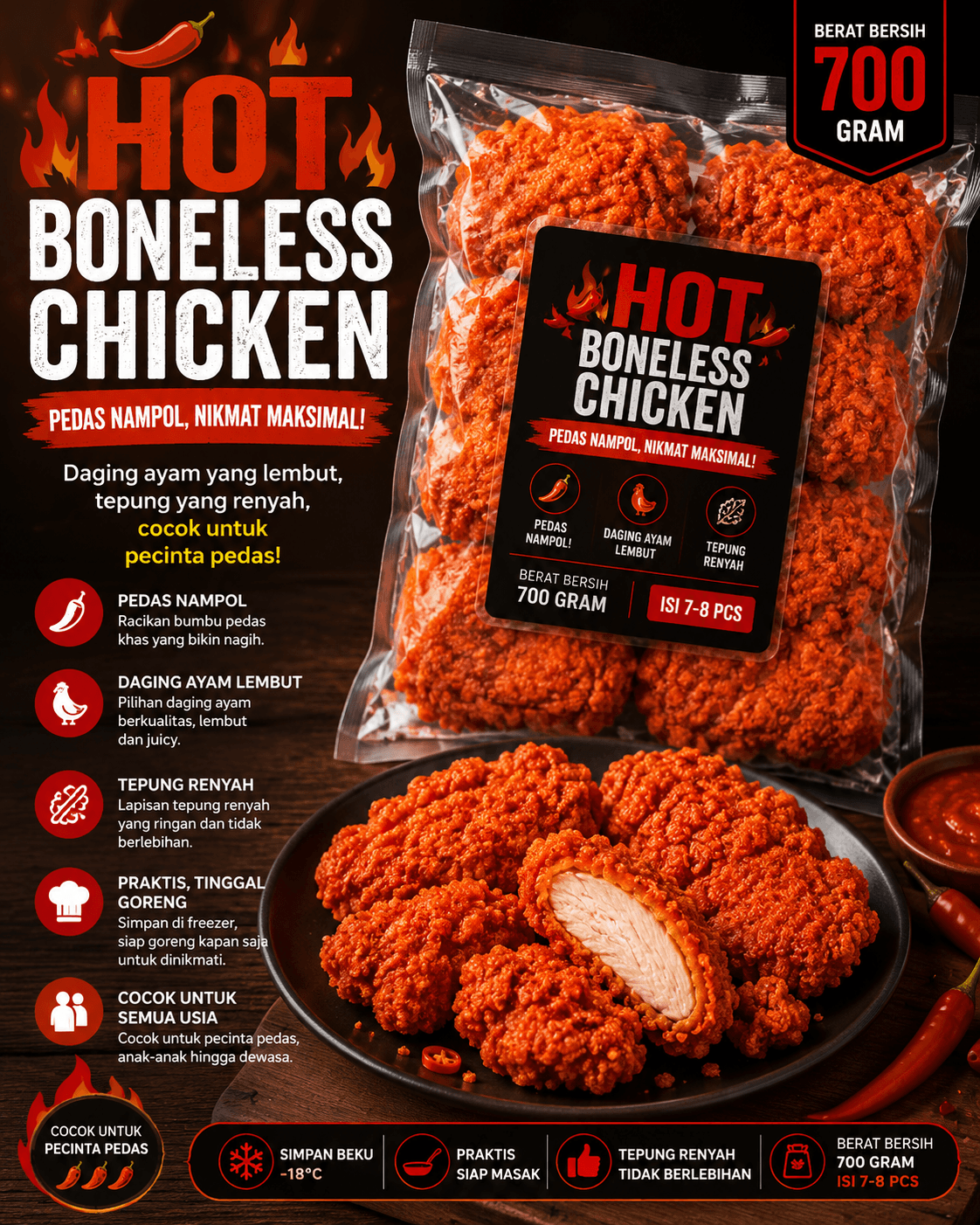 Boneless Chicken Spicy