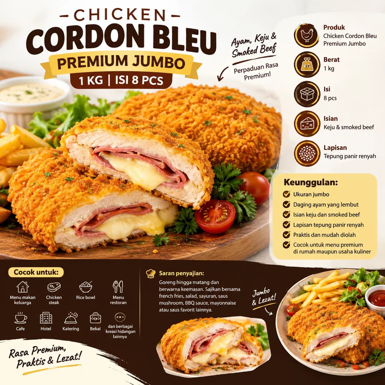 Cordon Bleu Jumbo