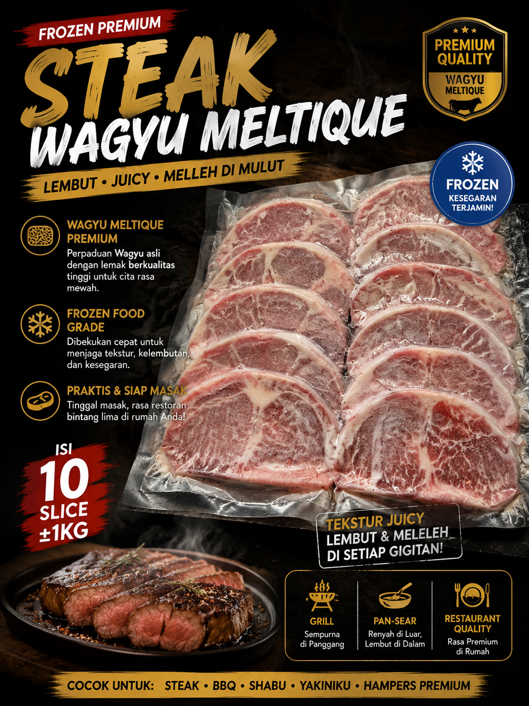 Steak Wagyu Meltique Premium